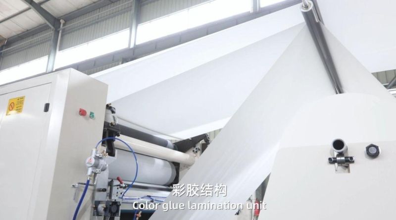 New Design Automatic Hand Towel Making Machine with Glue Lamination