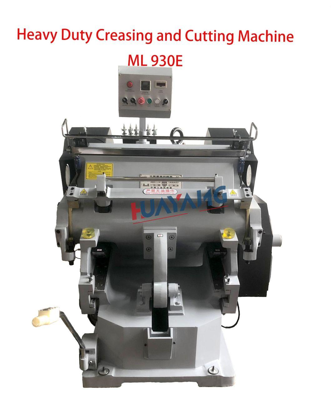 Heavy Duty Creasing and Cutting Machine Ml-930e
