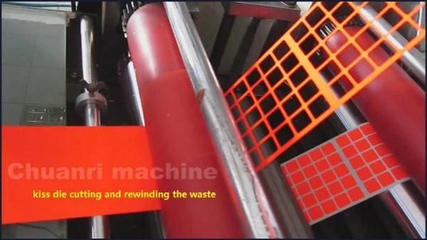 Adhesive Printing Sticker Label Production Equipment 320 Machine