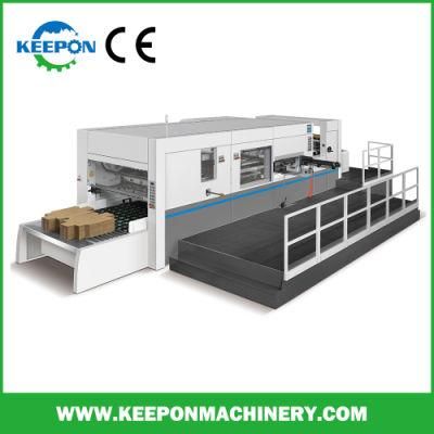 Carton Manufacturing Processing Automatic Corrugated Paperboard Die Cutting Machine
