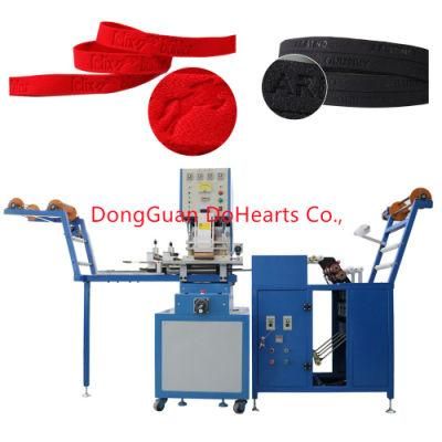 Rolling Narrow Fabric Embossing Machine Full Automatic