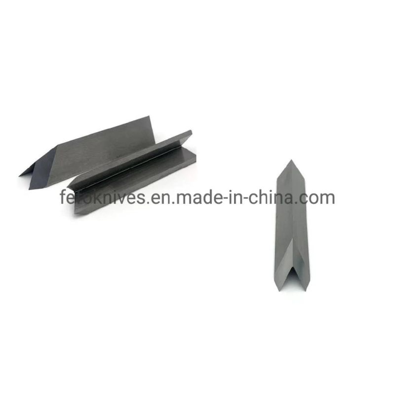 Tungsten Carbide V Grooving Slotting Knife Tool