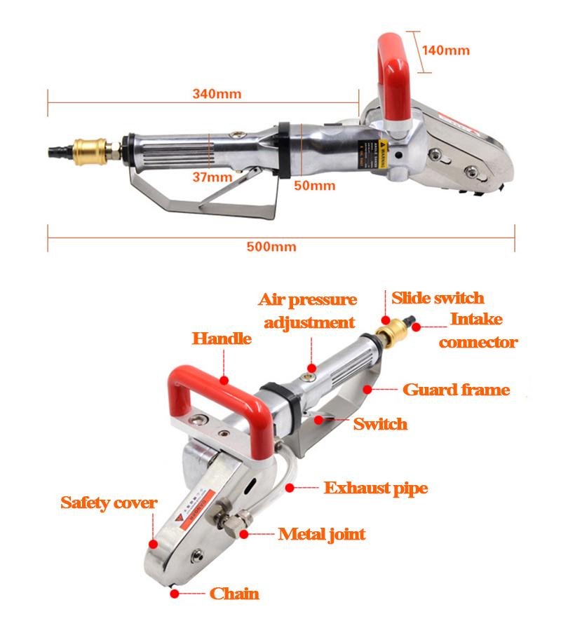 Pneumatic Waste Stripper Waste Removing Machine/Carton Box Waste Paperboard Stripper Tool