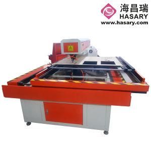 China Automatic Focus Dual-Ballscrew CO2 Laser Die Board Cutting Machine