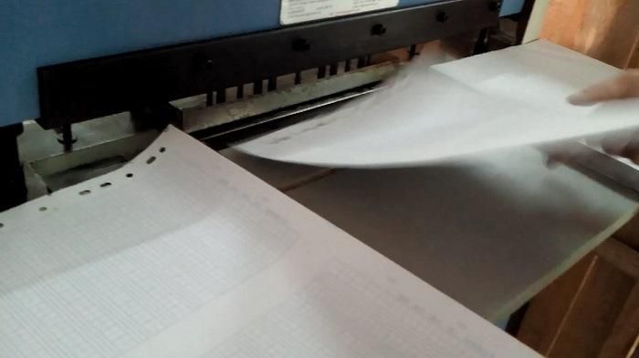 Semi-Automatic Paper Hole Punching Machine