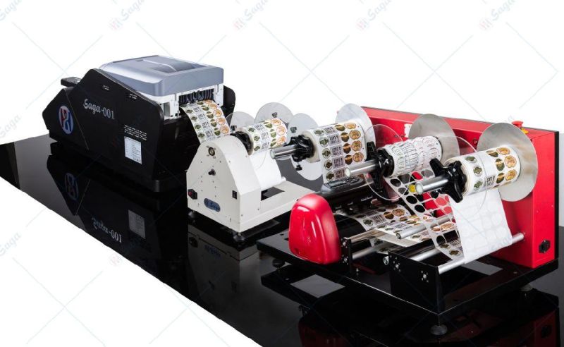 Roll to Roll Label Die Cutter Work with Digital Printer