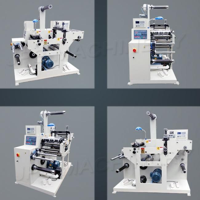 Automatic Paper Label Rewinding Slitting& Rotary Die Cutting Machine