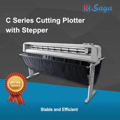 Sticker Cut Machine Saga China Factory Horizontal Steel Blade Vinyl Cutter Cutting Plotter (CPC720I)