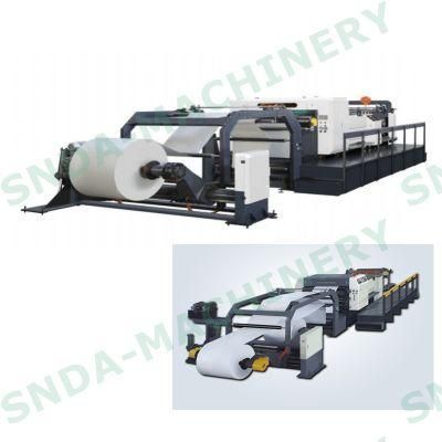 Rotary Blade Two Roll Paper Reel to Sheet Cutter China Factory