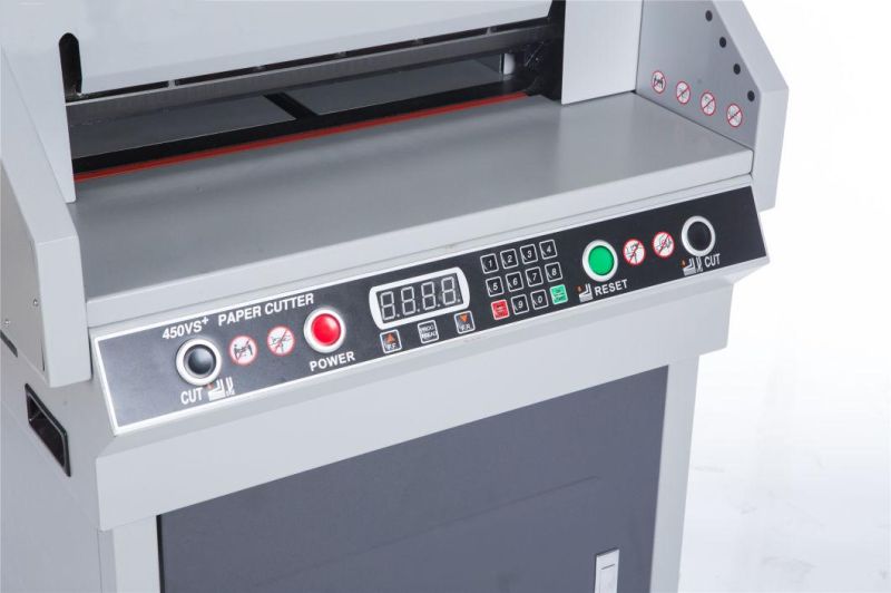 Front 450mm Fast Electric CNC Paper Cutter (G450VS+)