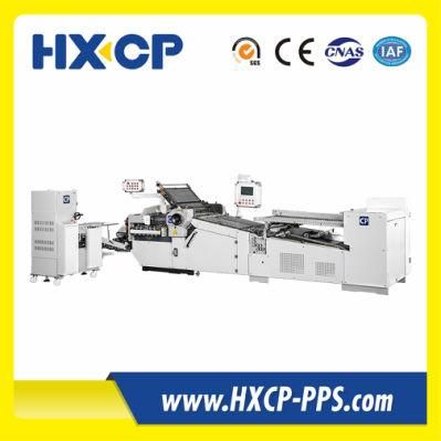 Cp Roud Pile Continuous Feeder Paper Folder Paper Folding Machine for Hardcover Book Block (CP80/4KLL-R)