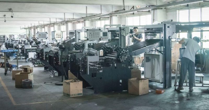 Cp Signature Folding Machine with Automatic Flat Pile Feeder 40-210g Per Square Meter Sheets for Kraft Wrapping (CP66/4KL)