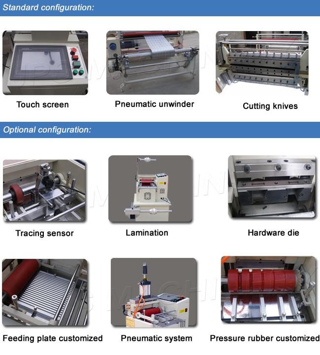 Jps-1250b Micrcomputer Plastic Film Paper Sheeter Sheeting Cutter Machine