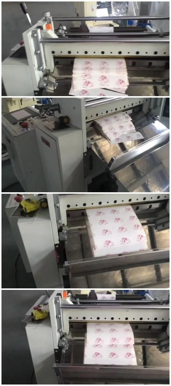 Automatic Aluminum Foil 1000mm Max Width Roll to Sheet Cutting Machine