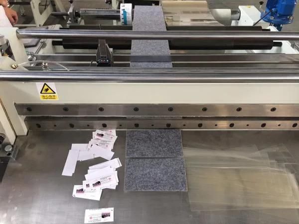 Printed Paper Label Pet PVC Roll to Sheet Cutting Machine