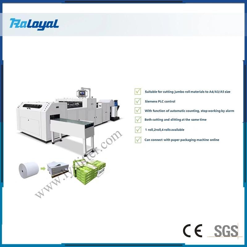 Office Printing Copy A4 Paper Cutting Wrapping Packing Packaging Machine