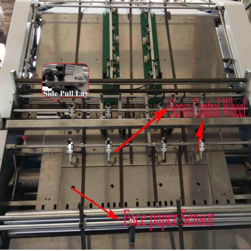 Automatic Corrugated Paper Board Flute Laminator Machine (1350/1500/1650)