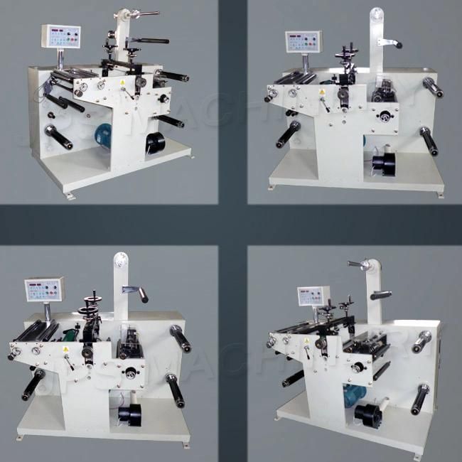 Mini Style Rewinding Slitting Die Cutting Machine for Single Colour Full-Printed Label Roll