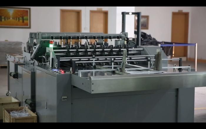 Wire Stitching Folding Book Trimming Machine