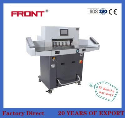 Heavy Duty Hydraulic Guillotine Paper Cutter Machine with Side Table and Air Pump