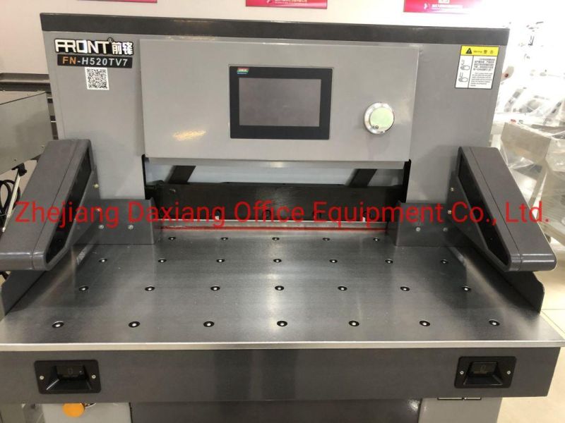 Custom Good Quality Paper Cutting Machine Touch Screen 520mm