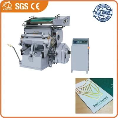 Roll Adhesive Label Automatic Die Cutting and Hot Stamping Machine TYMB-Series