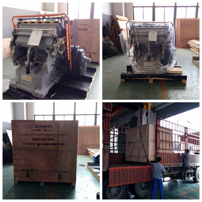 Die Cutting Machine for Paper Cutting and Paper Embossing