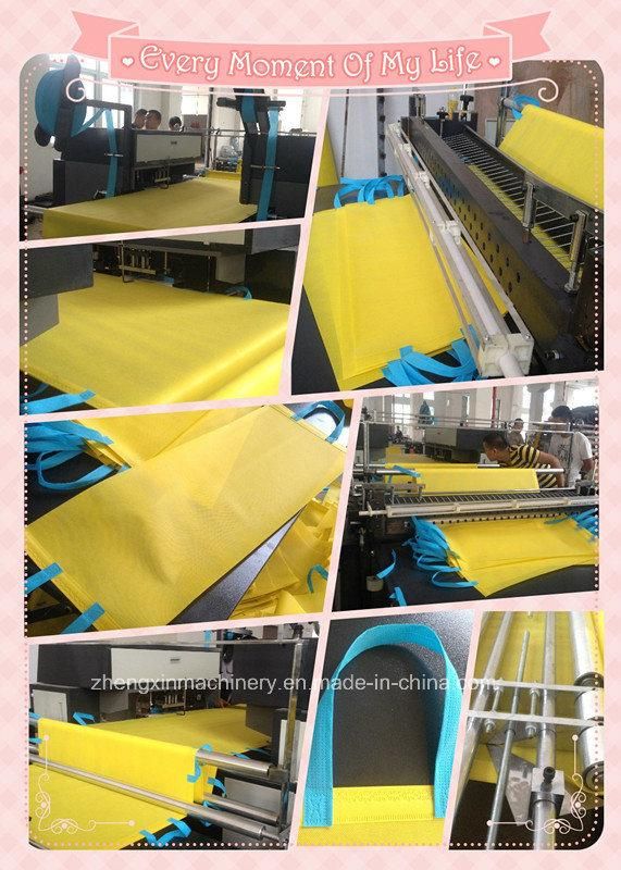 Ultrasonic Non-Woven Cutting Machine with Handle Sealing Zxq-C1200