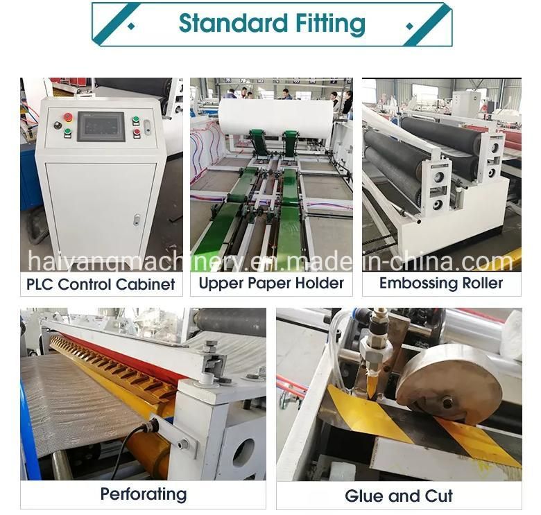 1-4layer, General Chain Feed Automatic Core Pulling Electric Cutter Paper Machine