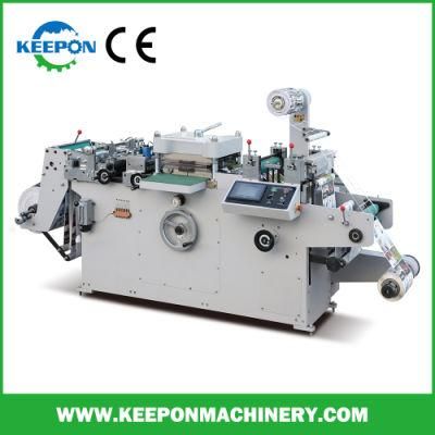 Label Paper Roll Die Cutting Machine with Sheeting Function