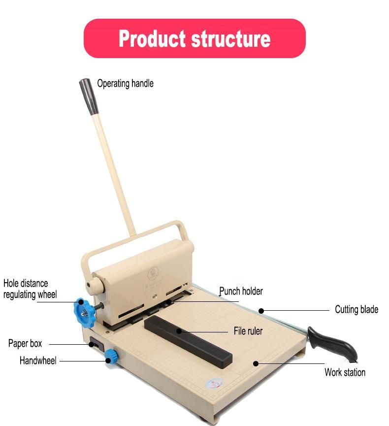 Office Utility Knife Kraft Manual Paper Cutter Cutting Machine