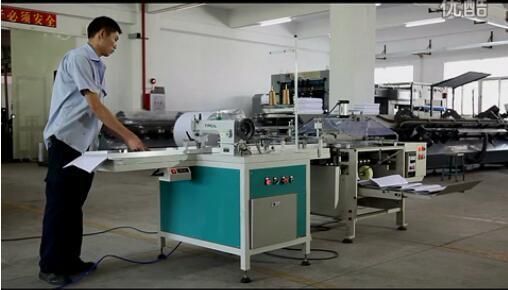 Trade Assurance Customized Exercise Book Sewing Folding Machine