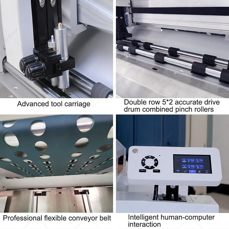 Hot Dual Tool for Cutting and Creasing Graphic Kiss Cut Durable Sturdy After Printing Cardbord PVC Plotter