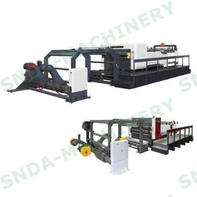Rotary Blade Two Roll Automatic Jumbo Paper Sheeter China Factory