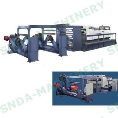 Rotary Blade Two Roll Reel Paper to Sheet Sheeting Machine China Manufacturer