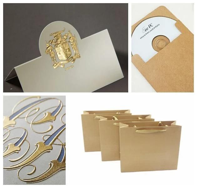Automatic Hot Foil Stamping and Die Cutting Paper, Cardboard, Machine