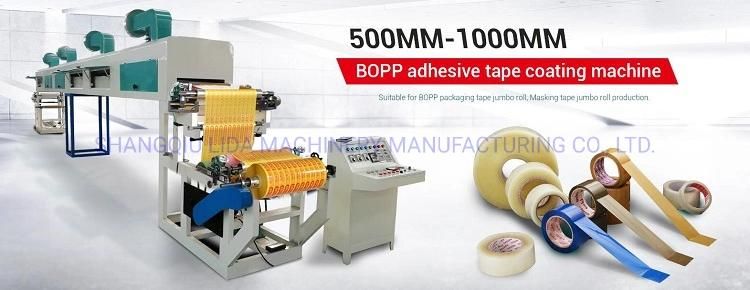 500mm 1000mm BOPP Transparent Tape Adhesive Coating Machine