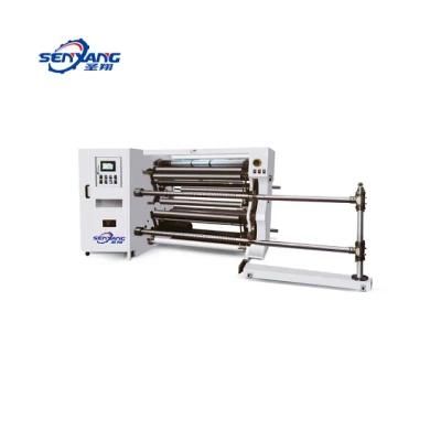 China High Quality Thermal PVC Plastic Film Paper Slitter Rewinder Machine