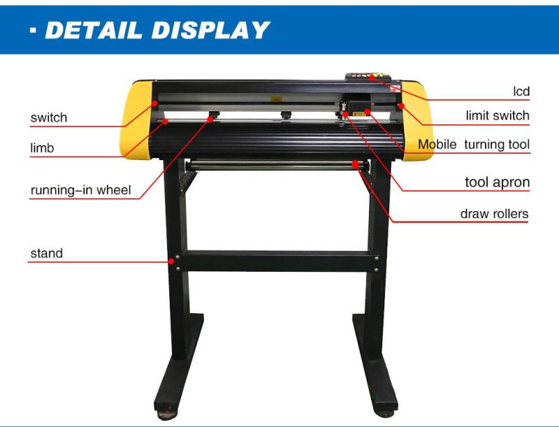 28inch Stable /Higher Precision Cutter Plotter with Blade/720mm