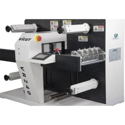 Vr240 Quick Speed Roll to Roll Flat Bed Label Cutter Die Cutting Machine