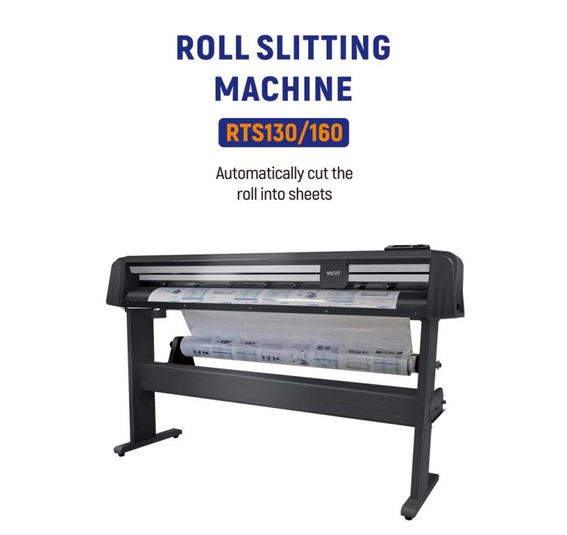 Rts1600 Roll to Sheet Slitting Machine for Stickers, Glossy Paper, Pet, PP, PVC, PC, Wall Paper