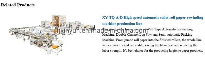 High Speed Double Channel Toilet Paper Log Saw Cutting Machine