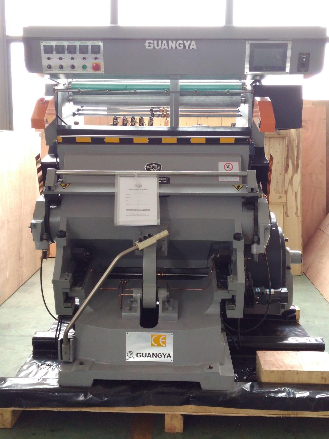 Manual Die Cutting and Hot Foil Stamping Various Paper, PVC Machine