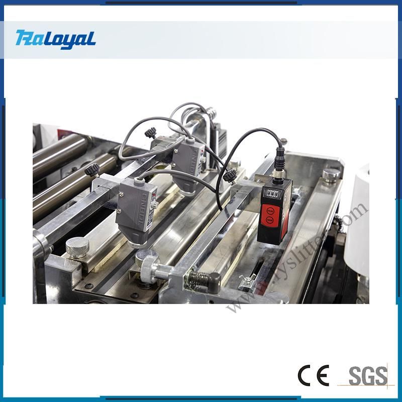 Two Seater Type Automatic Die Cutting Machine for Adhesive Trademark