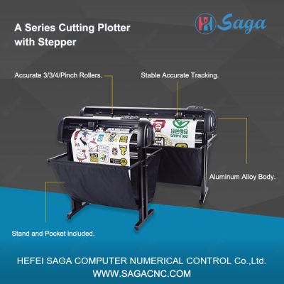 a Series High Precision Vinyl Cutter Plotter with Stepper Motor for Self-Adhesive Sticker, Label