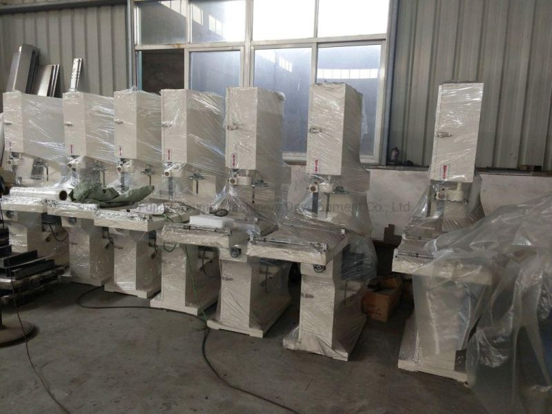 Semi Automatic Toilet Paper Jumbo Roll Band Saw Cutting Machine