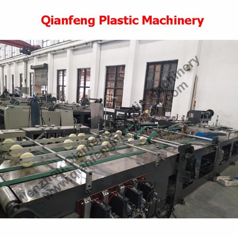 High Speed Lockstitch Sewing and Cutting Machine for Printed Plastic Woven Bag