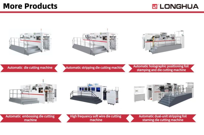 China Famous Manufacturer Automatic Fully Die Cutting Cut Cutter Foil Hot Press Stamping Machine