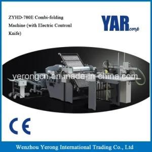 Good Quality Zyhd780e Combi-Folding Machine with Electric Control Knife From China