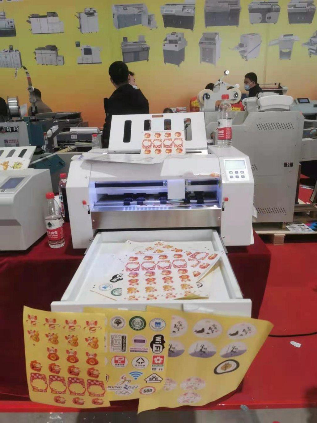 Sheet Auto Feeding Sticker Cutter with CCD